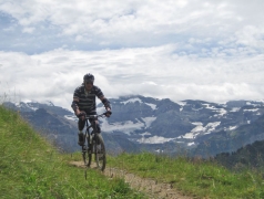 Mountainbiken op hoogte